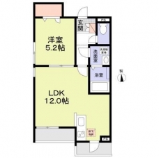 フォレスト・メゾン浦和北の間取り図
