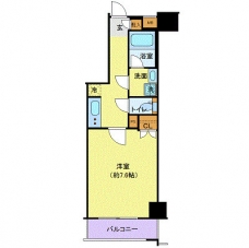 ジェノヴィア隅田川westスカイガーデンの間取り図