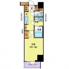 ジェノヴィア秋葉原スカイガーデンの間取り図