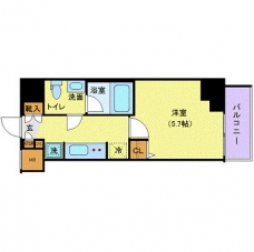 AZEST北千住 の間取り図