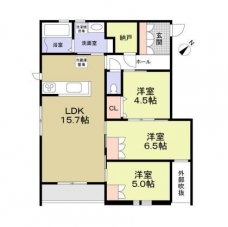 フォレストメゾン六義園の間取り図