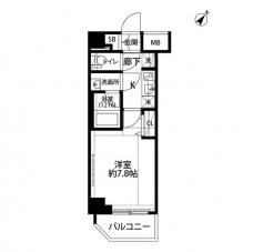 プレール・ドゥーク志村坂上Ⅱの間取り図