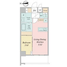LIME RESIDENCE KAWAGUCHI EASTの間取り図