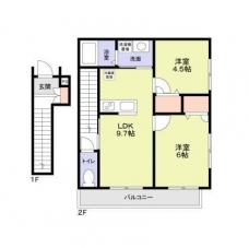 Ｃａｓａ　Ｂｒｉｌｌａｎｔｅの間取り図