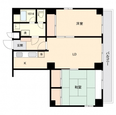 日神パレステージ東長崎の間取り図