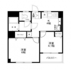 ダイヤモンドレジデンス東日暮里第二の間取り図