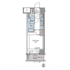 ラグゼナ戸田公園Ⅰの間取り図