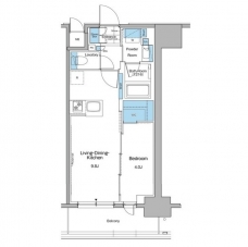 ルフォンプログレ秋葉原マークス の間取り図