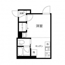 ウッドサイド池袋の間取り図