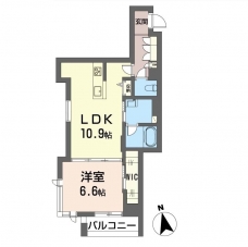 シャーメゾン　Ａの間取り図