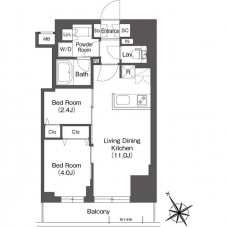 BluRock後楽園の間取り図