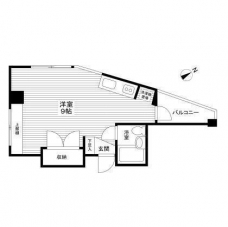カスカータ西巣鴨の間取り図