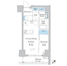 デュオフラッツ板橋大山の間取り図