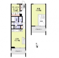 ２２３２フレグランスアベニューの間取り図