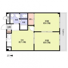 ソレイユ並木の間取り図
