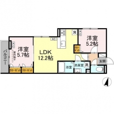 セレスティア興野の間取り図