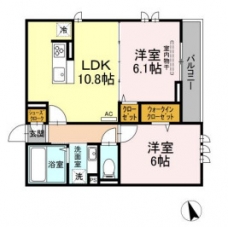 セジュール西台6の間取り図