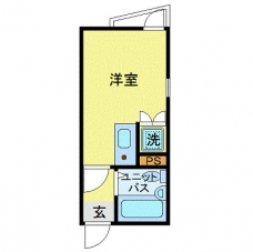 ゼネラルハイツ北千住の間取り図
