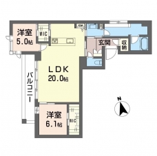 ヴィオラ・ボヌールの間取り図
