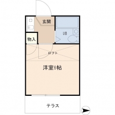 パレス蕨第３７の間取り図