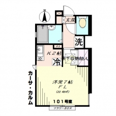 カーサ・カルムの間取り図
