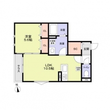 Casa Lucidaの間取り図