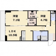 スマートグラン浦和岸町の間取り図