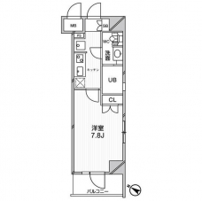 エルスタンザ文京千駄木の間取り図