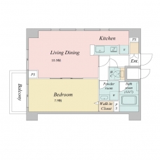 VIA　LATTEA志村の間取り図