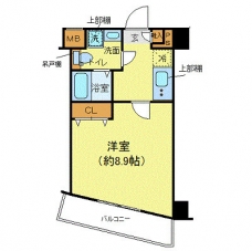 プレール・ドゥーク三ノ輪の間取り図