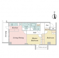 ＪＭＦレジデンス赤羽志茂の間取り図