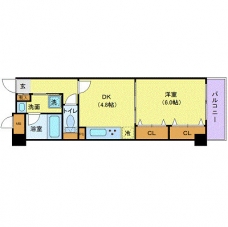 ダイアパレス西巣鴨Ⅱの間取り図