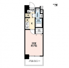 プレール・ドゥーク西川口Ⅱの間取り図
