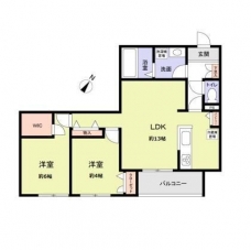 Ｒｉｃｏｔｔ　ＵＲＡＷＡの間取り図