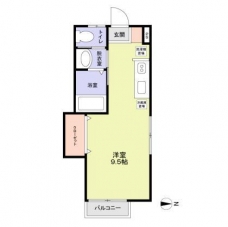 清和ハイムの間取り図