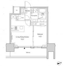 ザ・パークハビオ北千住の間取り図