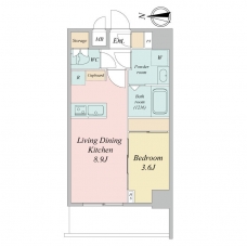 LIME RESIDENCE KAWAGUCHI EASTの間取り図