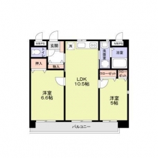 アコモード北原台の間取り図