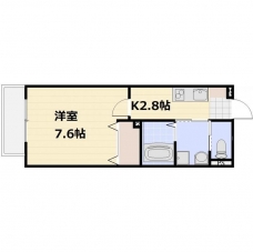 プランドール　Ｍの間取り図