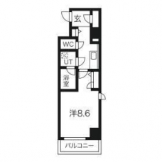 サンファーロ新都心の間取り図