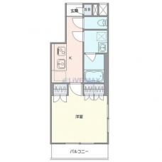クレヴィスタ板橋本蓮沼の間取り図