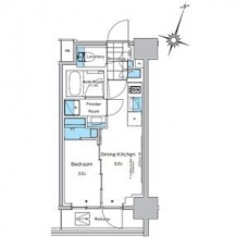 ルフォンプログレ神田プレミアの間取り図