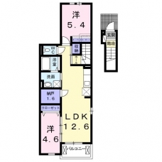 スカイレオの間取り図