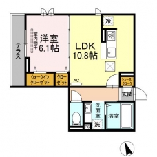 セジュール西台6の間取り図
