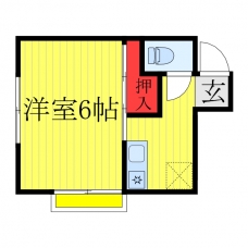長峰荘の間取り図