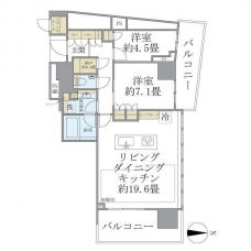 ＢｒｉｌｌｉａＴｏｗｅｒ池袋の間取り図