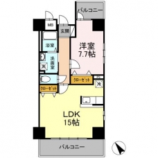 さくらアヴェニューの間取り図