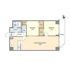 アルファコート町屋の間取り図