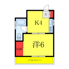 第二柏木ビルの間取り図