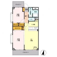 サンプレスの間取り図